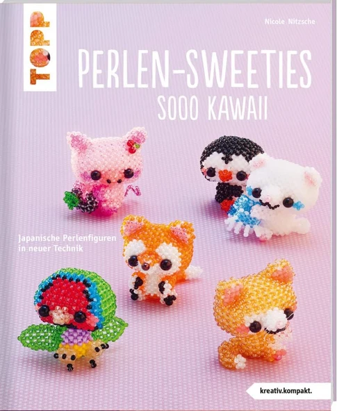 Perlen-Sweeties Sooo Kawaii (Kreativ.Kompakt): Japanische Perlenfiguren In Neuer Technik ürün görseli 1
