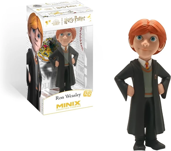 Minix - Tv Dizisi #122 - Harry Potter - Ron Weasley - Koleksiyon Figürü 12 Cm ürün görseli 1