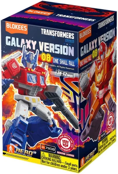 Blokees Transformers Galaxy Sürüm 08 Bir Kör Kutu Düşecek ürün görseli 1