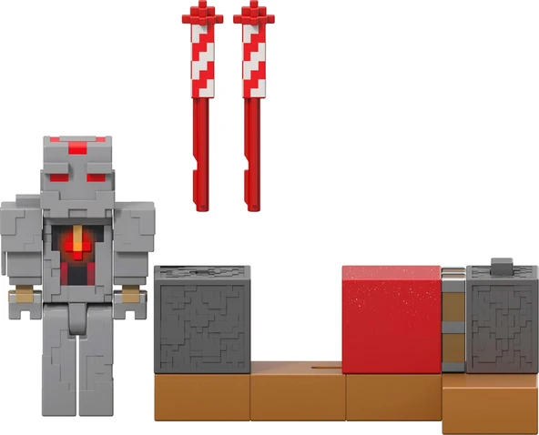Minecraft Aksesuarlı Figürler - İkili Paket Gtt53-Jkk10 ürün görseli 1