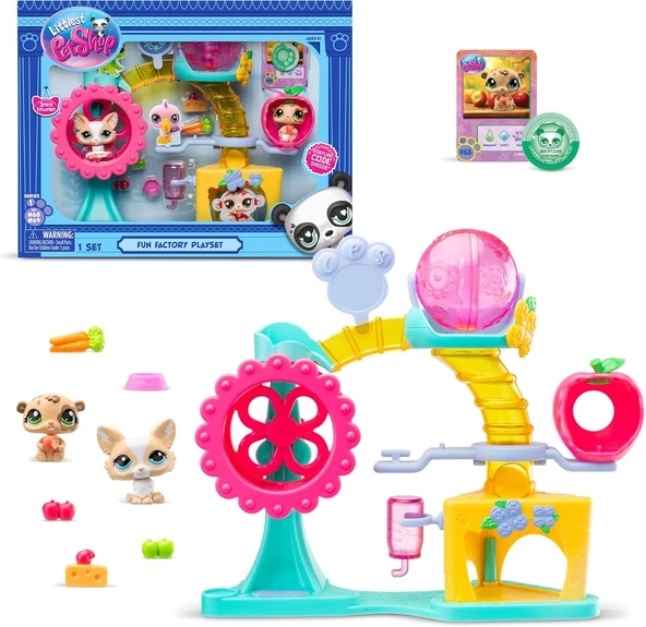 Littlest Pet Shop Minişler Eğlence Fabrikası Oyun Seti S1 ürün görseli 1