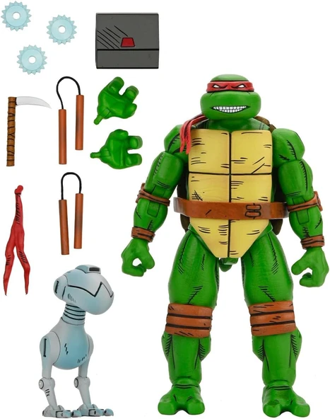 Neca Teenage Mutant Ninja Turtles Michelangelo (Mirage Comics) Aksiyon Figürü ürün görseli 1