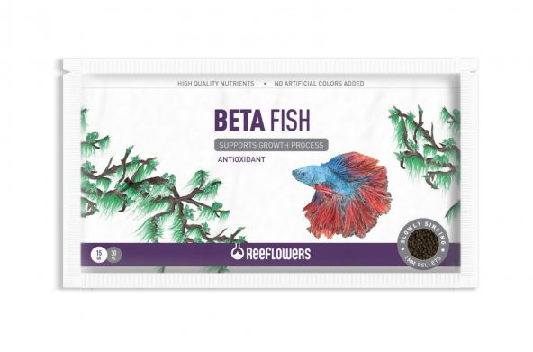ReeFlowers Betta Fish Balık Yemi 15 Gr ürün görseli 1