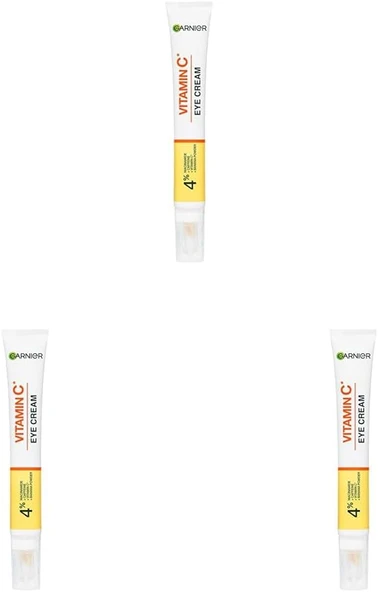 C Vitamini Parlak Aydınlatıcı Göz Kremi (3 Paketi) ürün görseli 1