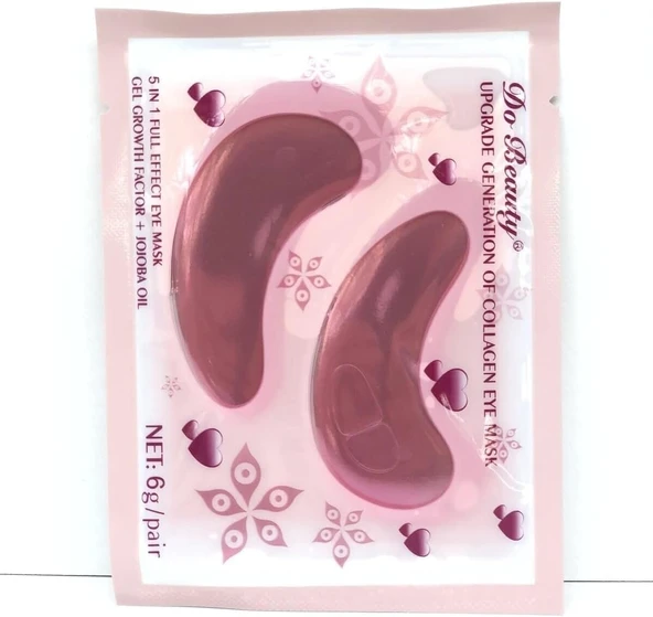 Do Beauty Tekli Göz Altı Maskesi - Nemlendirici Kolajen İçerikli Jel Maske, 0812 ürün görseli 1