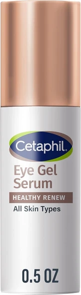 Cetaphil Nemlendirici Göz Jeli Serumu, 0.5Oz - Koyu Halkaları Kırışıklıkları Azaltır, Göz Kremi Altında 24 Saat, Hassas Ciltler Için Retinol Alternatif Peptit ürün görseli 1
