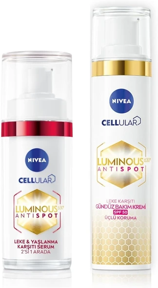 Luminous630 Kolajen Tetikleyici Yaşlanma Karşıtı Cilt Serumu 30Ml Gündüz Bakım Kremi 40Ml ürün görseli 1