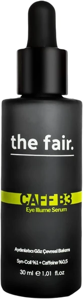 The Fair. Caff-B3 Kafein Peptit İçerikli Vegan Göz Çevresi Serumu 30 Ml ürün görseli 1