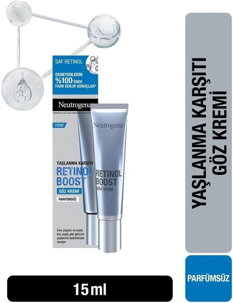 Retinol Boost Göz Kremi, 15Ml, Parfümsüz ürün görseli 1