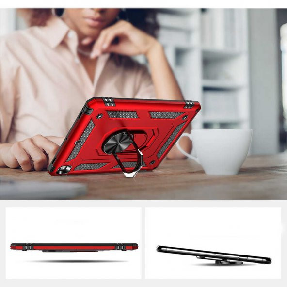 iPad 9.7 2018 Kılıf Zore Tablet Vega Silikon - Resim 7