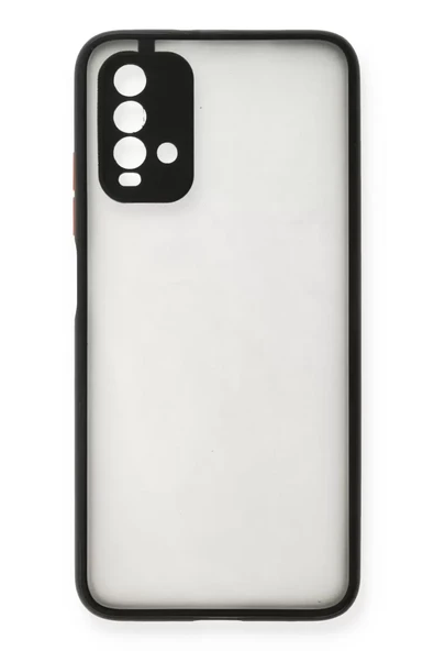 Newface Xiaomi Redmi 9T Kılıf Montreal Silikon Kapak - Siyah ürün görseli 1
