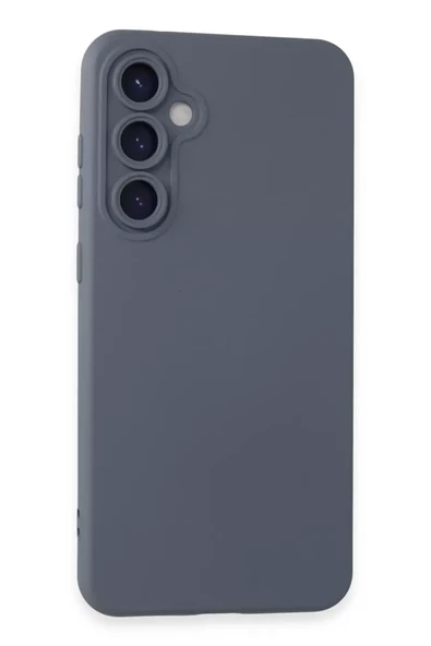 Newface Samsung Galaxy S23 FE Kılıf Nano içi Kadife Silikon - Gri ürün görseli 1