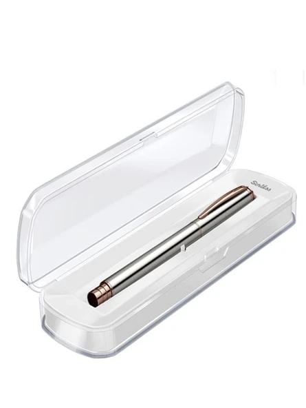 Scrikss Kristal Roller Kalem 64 Kutulu Bronz Krom Hediyelik kalem ürün görseli 1