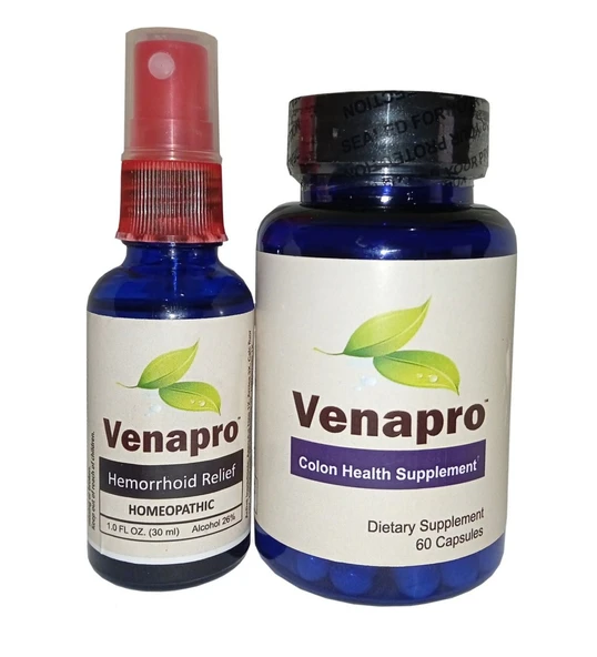 VENAPRO SUPPLEMENT HEMOROİD İÇİN KAPSÜL 60 CAPS ürün görseli 1