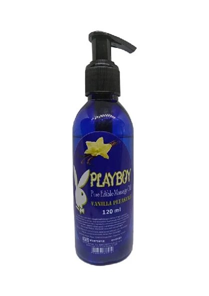PLAYBOY PURE EDIBLE MASSAGE OIL VANİLYALI MASAJ YAĞI 120ML ürün görseli 1