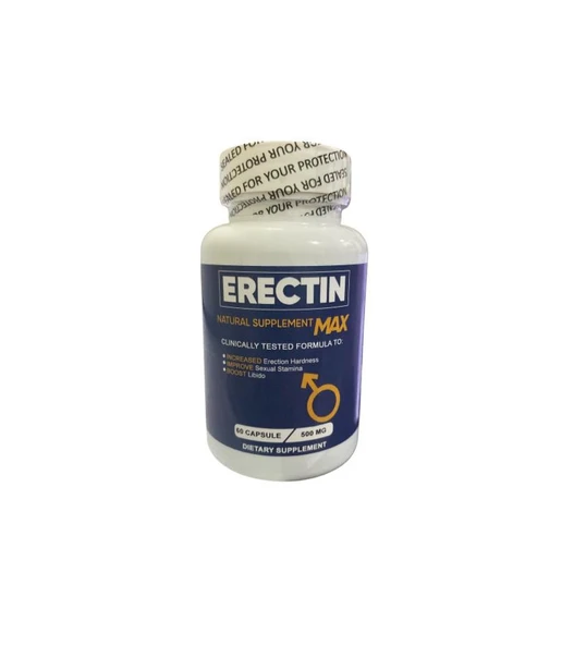 ERECTIN MAX DIETARY SUPPLEMENT ERKEK PERFORMANS 60 CAPS - Resim 2