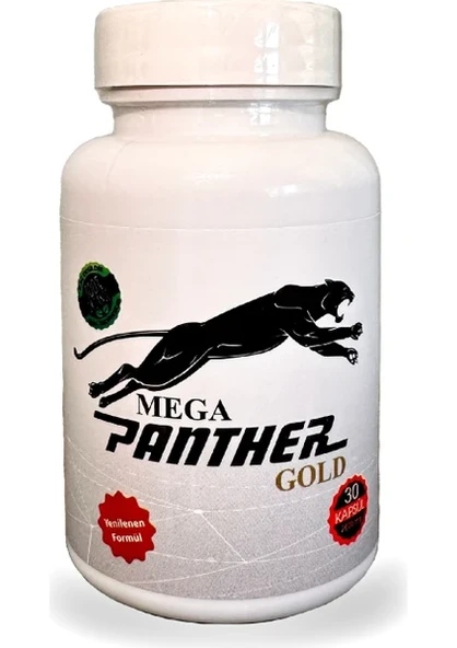 MEGA PANTHER GOLD ERKEK PERFORMANS 30 CAPS - Resim 2