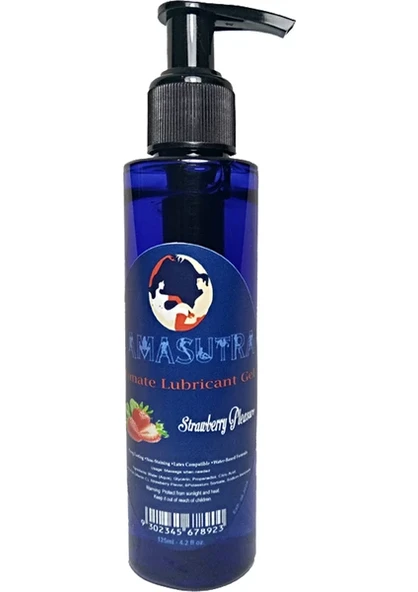 KAMASUTRA LUBRICANT ÇİLEKLİ LUBRİCANT 125ML ürün görseli 1