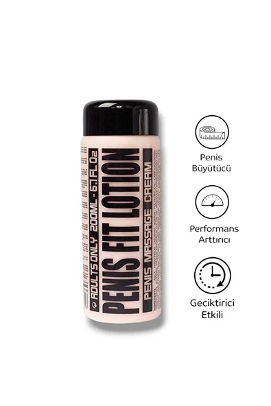 PENIS FIT LOTION PENIS BAKIM KREMI 200ML ürün görseli 1