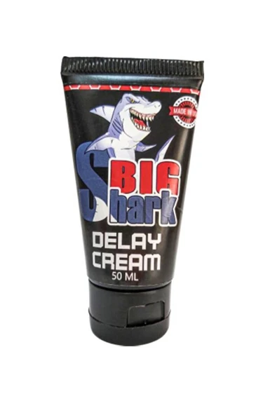 BIG SHARK DELAY CREAM GECİKTİRİCİLİ KREM 50ML ürün görseli 1