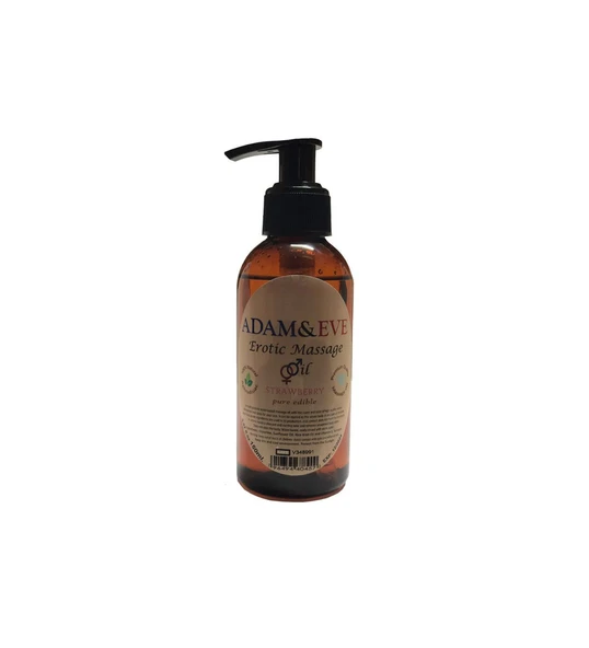 ADAM&EVE MASSAGE OIL ÇİLEKLİ MASAJ YAĞI 150ML ürün görseli 1