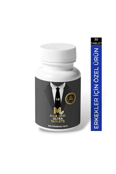 MAX ONE ULTRA ERKEK PERFORMANS 30CAPS ürün görseli 1