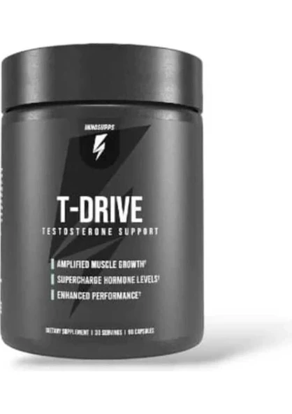 T-DRIVE TESTOSTERONE SUPPORT TESTOSTERON DESTEĞİ 90 CAPS ürün görseli 1