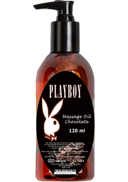 PLAYBOY MASSAGE OIL ISITICILI MASAJ YAĞI 120ML ürün görseli 1