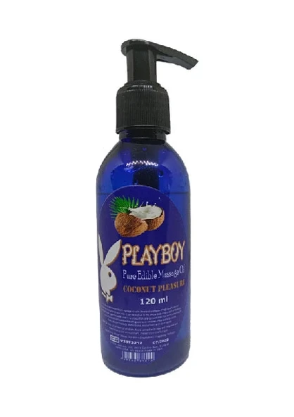 PLAYBOY PURE EDIBLE MASSAGE OIL HİNDİSTANCEVİZİLİ MASAJ YAĞI 120ML ürün görseli 1