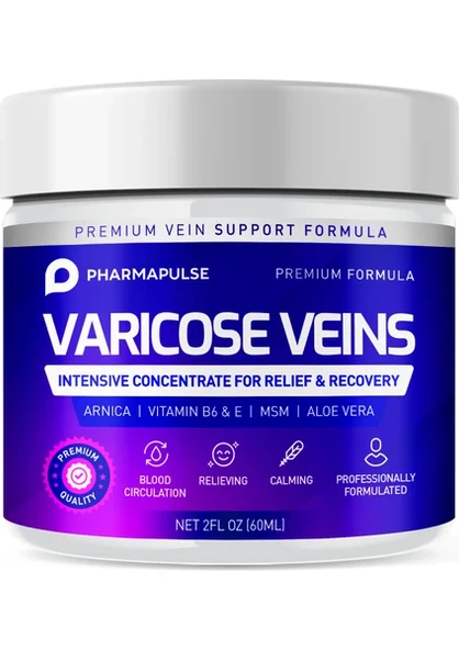MAXIMUM STRENGTH VARICOSE VEINS VARİS KREMİ 100ML - Resim 2