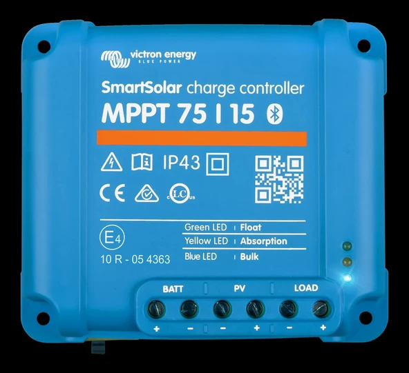 Victron Energy SmartSolar MPPT 75/15 Şarj Kontrol Cihazı (SCC075015060R) ürün görseli 1