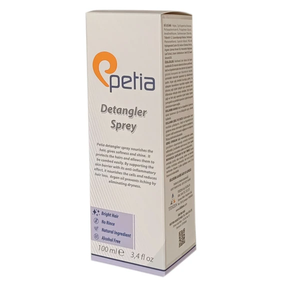 Petia Paw Detagler Sprey Doğal Kedi Köpek Kıtık Açıcı Spreyi 100 ml ürün görseli 1