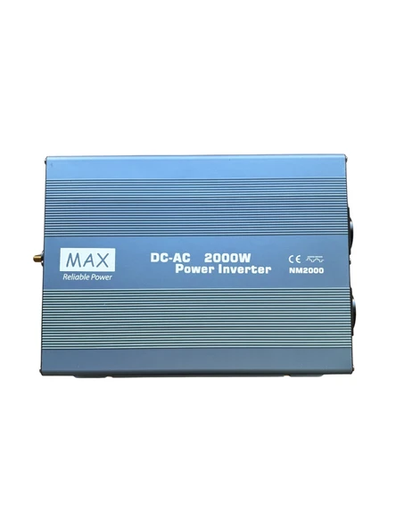 Max Modifiye Sinüs İnvertör 12V 2000W Modified Sine Wave Inverter (NM2K-212) ürün görseli 1