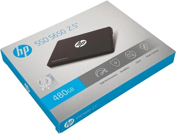 HP 480 GB S650 SATA III SSD ürün görseli 1