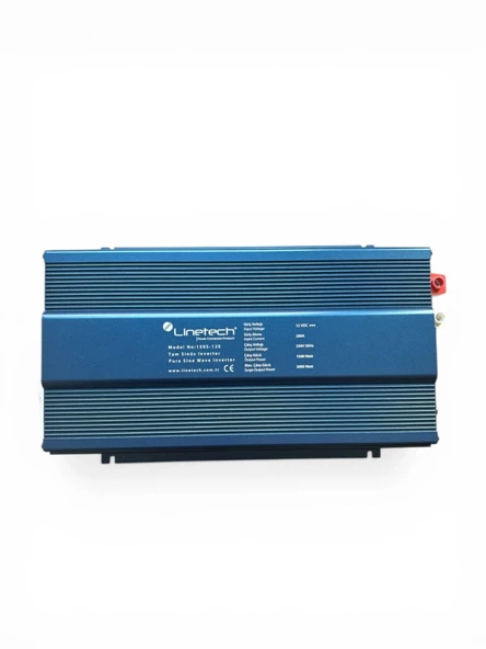 Linetech Tam Sinüs İnvertör 12V 1500W Pure Sine Wave Inverter (150S-12E) ürün görseli 1