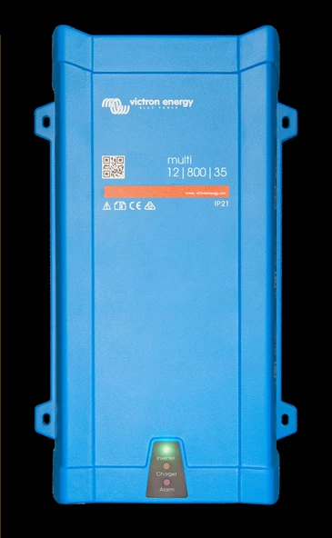 Victron İnvertör/Şarj Cihazı MultiPlus 12/800/35-16 Inverter/Charger (PMP121800000) ürün görseli 1