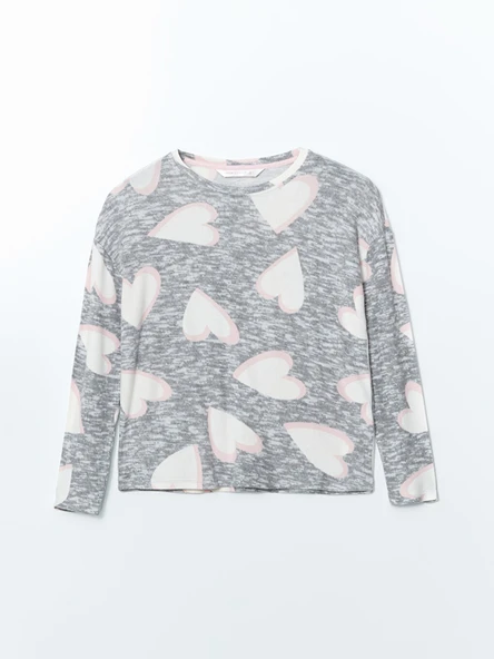 LCW DREAM Gri Pijama Takımı - Resim 6