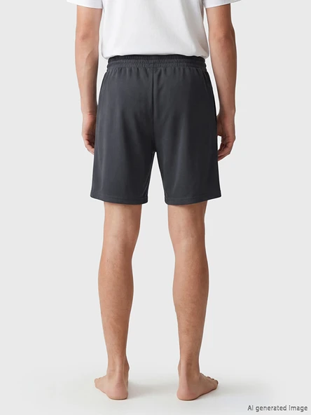 LC WAIKIKI Gri Regular Fit Erkek Şort - Resim 4
