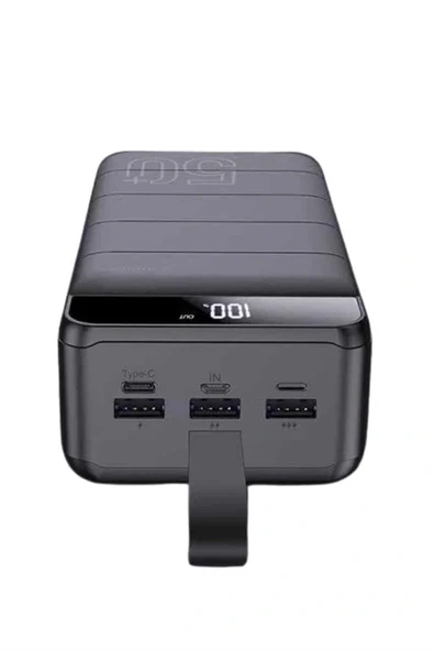 Powerbank Çoklu Şarj Girişi 50.000 Mah Taşınabilir Dijital Göstergeli ürün görseli 1