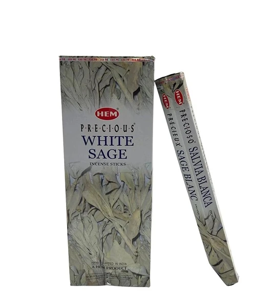 Hem Precıous Whıte Sage Aromalı Çubuk Tütsü ürün görseli 1