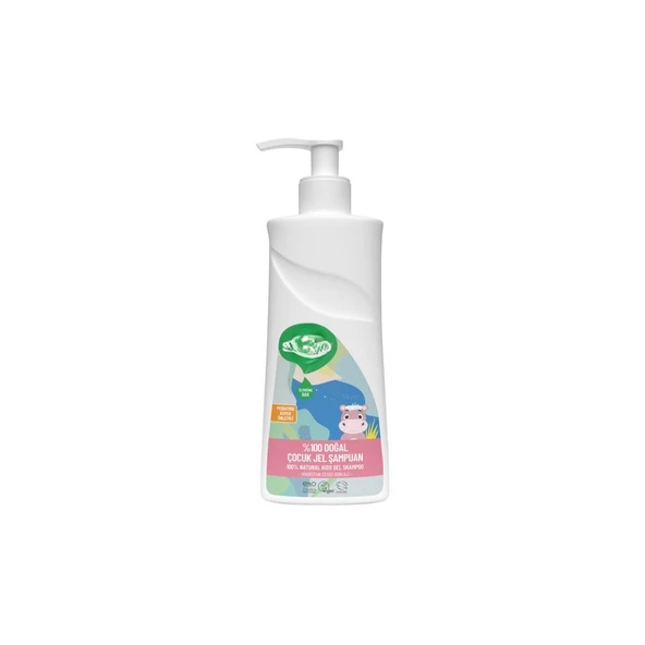 %100 Doğal Çocuk Jel Şampuan 325 ml ürün görseli 1