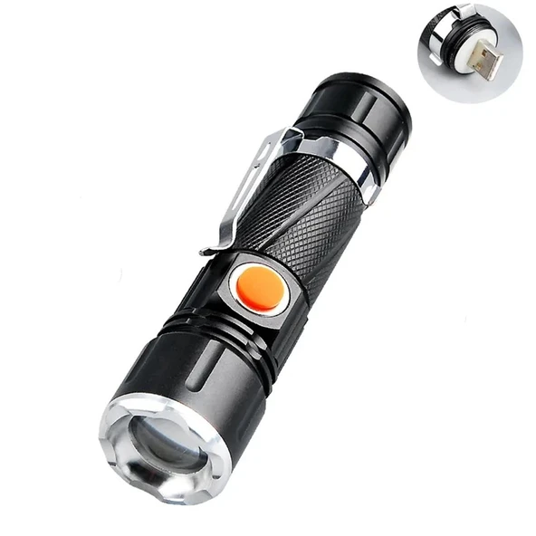P50 Led Şarjlı Mıknatıslı Usb El Feneri  Wt-622 ürün görseli 1