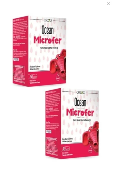 Orzax Ocean Microfer 30 ml Damla 2 Adet ürün görseli 1