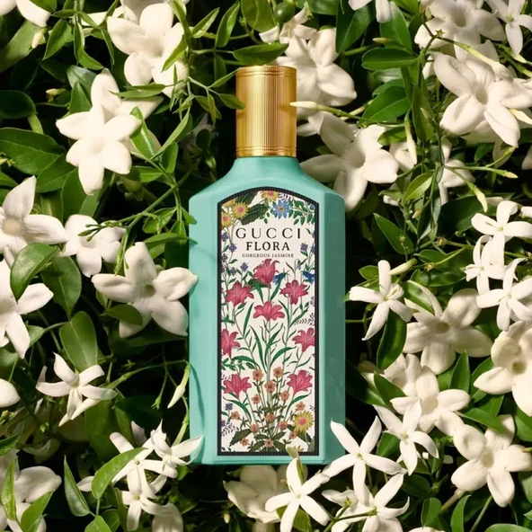 Gucci Flora Gorgeous Jasmine EDP 100 ml Parfüm - Resim 2
