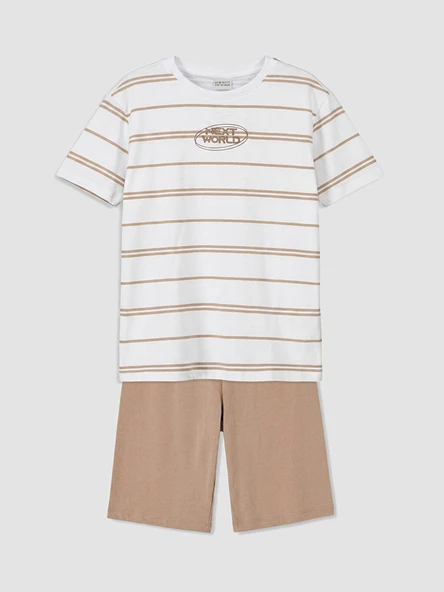 LCW Kids Beyaz Pijama Takımı ürün görseli 1