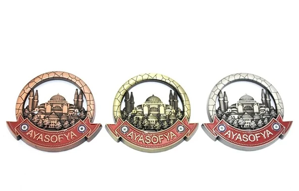 İstanbul Temalı Metal Magnet Alk3338 ürün görseli 1