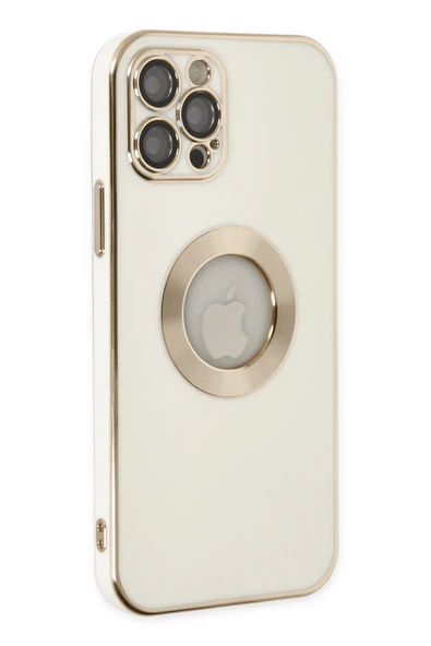 Uray store Apple iPhone 12 Pro Max Kılıf Store Silikon - Beyaz ürün görseli 1