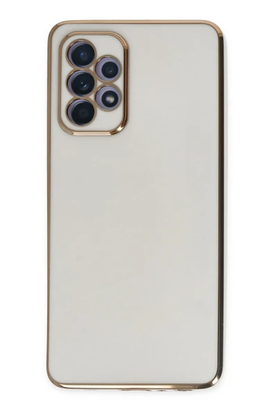 Uray store Samsung Galaxy A52 Kılıf Volet Silikon - Beyaz ürün görseli 1