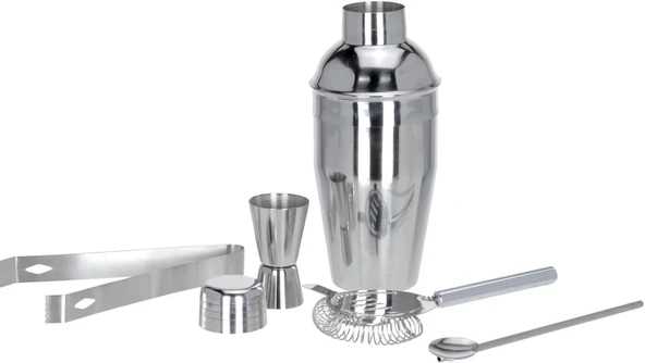 5 Parça Kokteyl Hazırlama Seti 550 Ml ürün görseli 1