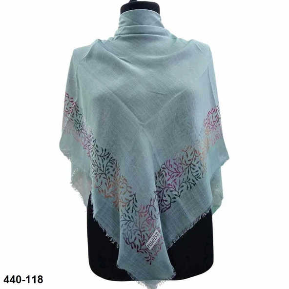 Polo İst Desenli Flamlı Eşarp 440-118 ürün görseli 1
